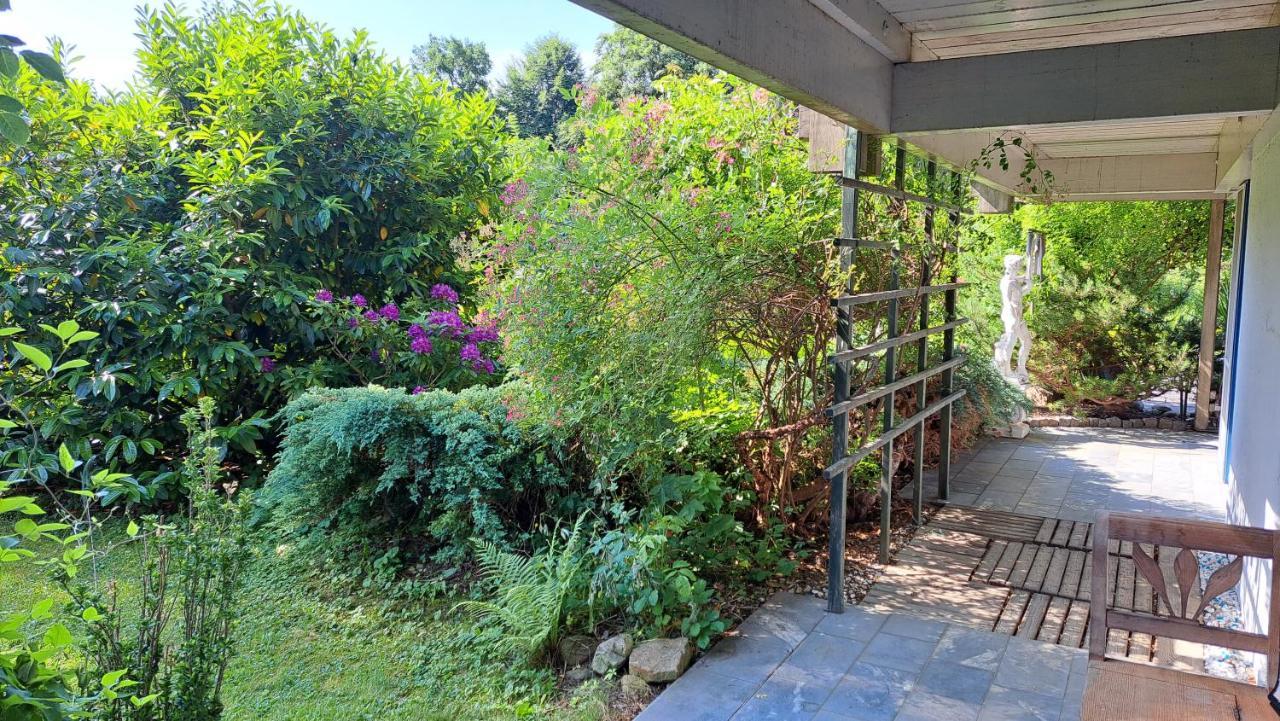 Ferienwohnung Im Gartenparadies Eurasburg Exteriör bild